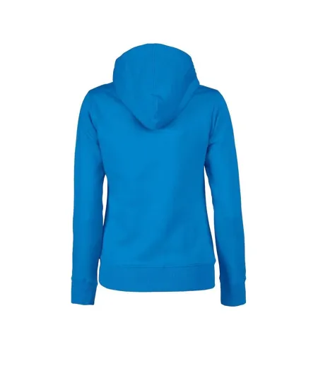 Sweat À Capuche Fastpitch Femme Bleu Océan Printer