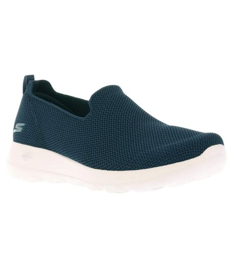 Womens/ladies go walk joy sensational day trainers navy Skechers