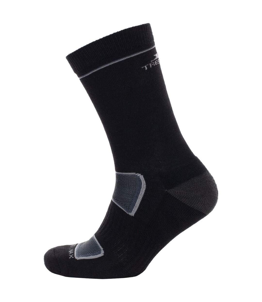 Chaussettes Rizzle Eco Homme Noir Trespass-2