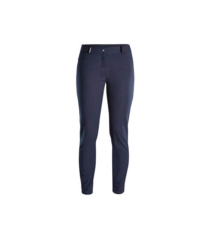 Caldene - Pantalon coupe droite HANBURY - Femme (Bleu marine) - UTTL1625