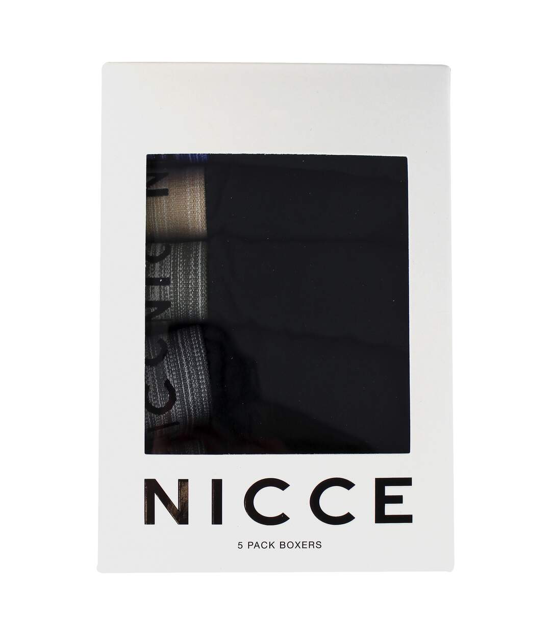 Nicce - Lot de 5 Boxers Homme ADDRE | Sous-vêtement Coton Doux et Respirant-2