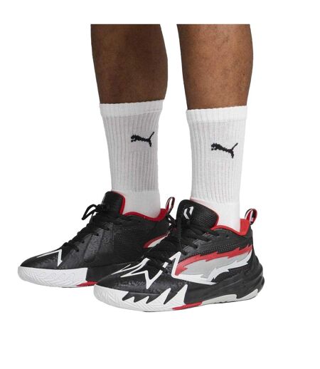 Mens Scoot Zeros O.d.d. City Basketball Shoes  Black Puma