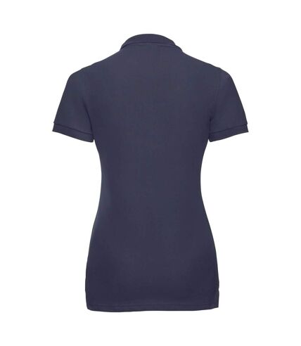Russell Womens/Ladies Stretch Short Sleeve Polo Shirt (French Navy) - UTBC3256