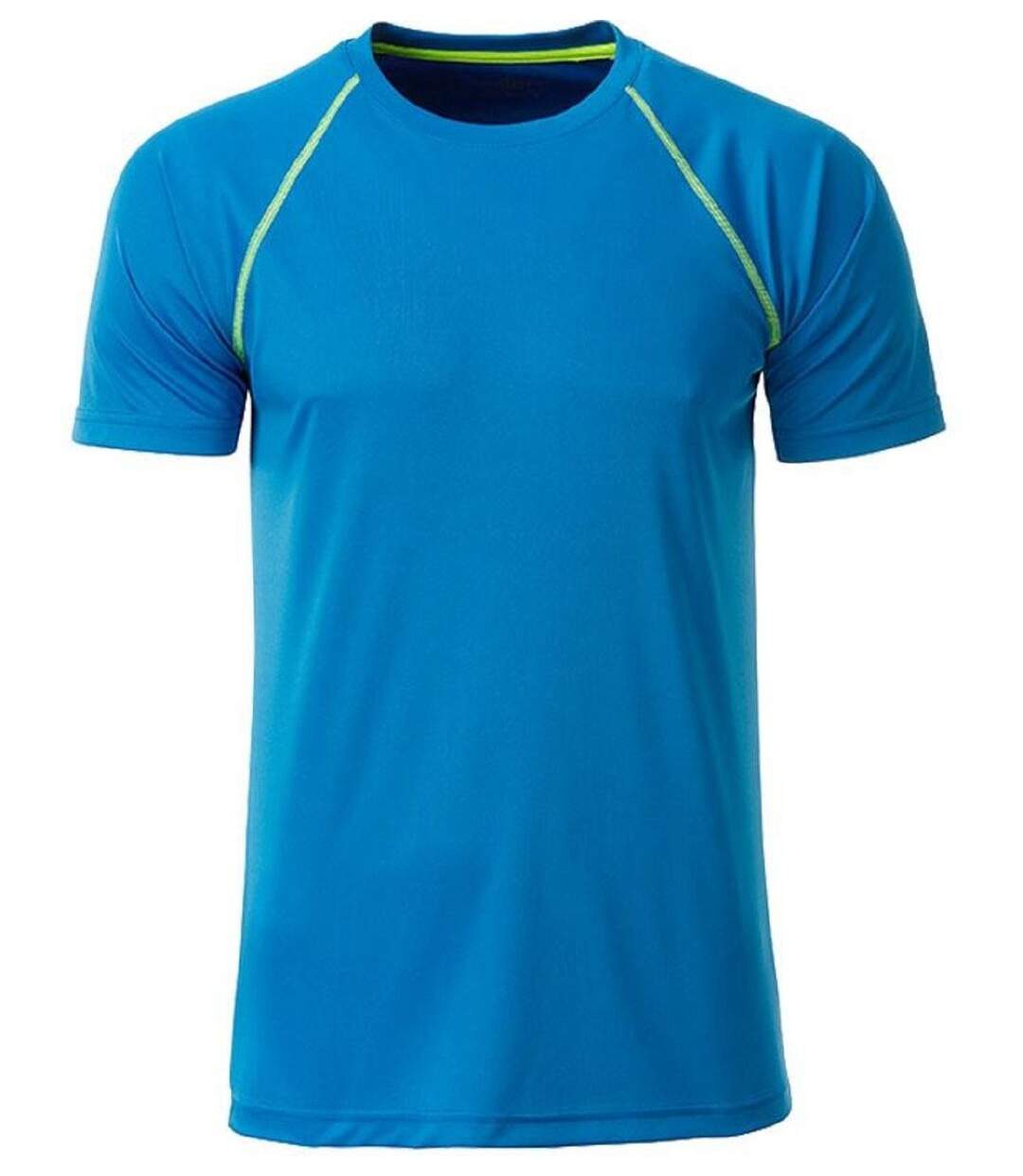 Maillot running respirant - Homme - JN496 - bleu vif