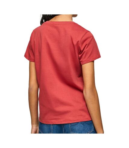 T-shirt Rouge Femme Pepe jeans Wendy - XS