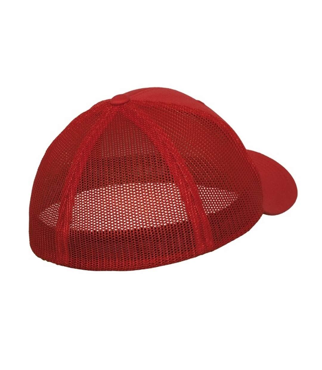 Casquette Trucker Rouge Flexfit-2