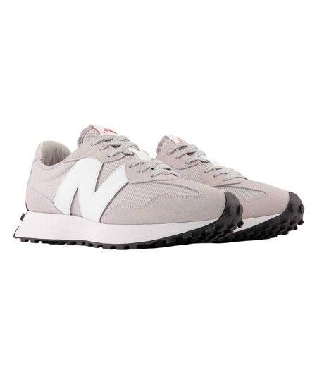 Mens 327 Retro Trainers Light Grey White New Balance