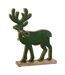 Statuette Déco Renne Gabriel 30cm Vert-1