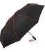 Parapluie de poche FP5639 - noir et rouge