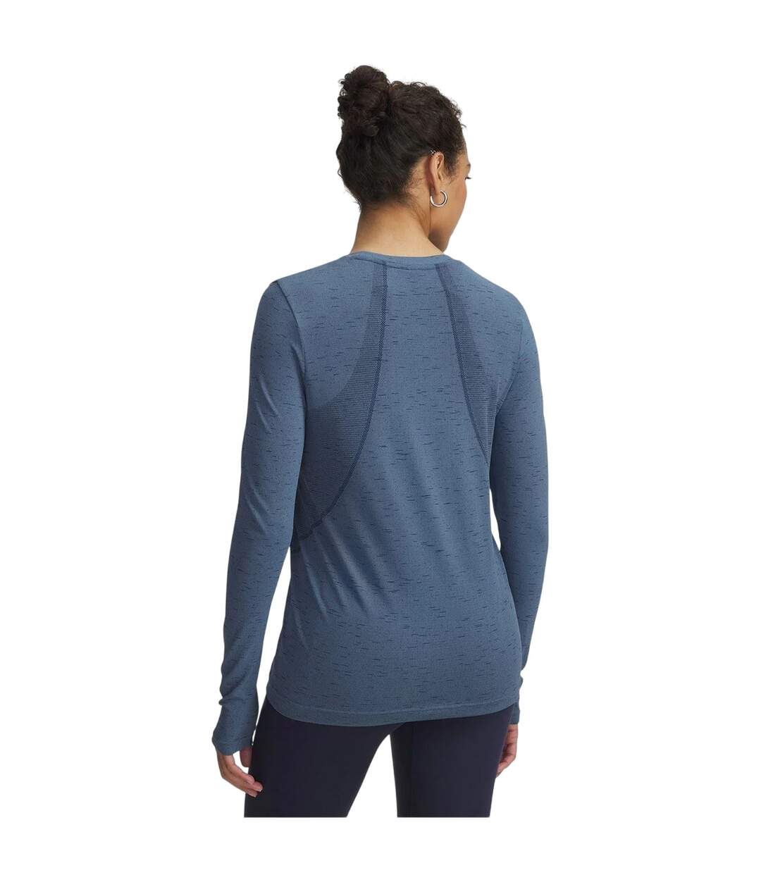 Sweat Manches Longues Vanish Femme Bleu Fumée Under Armour-2