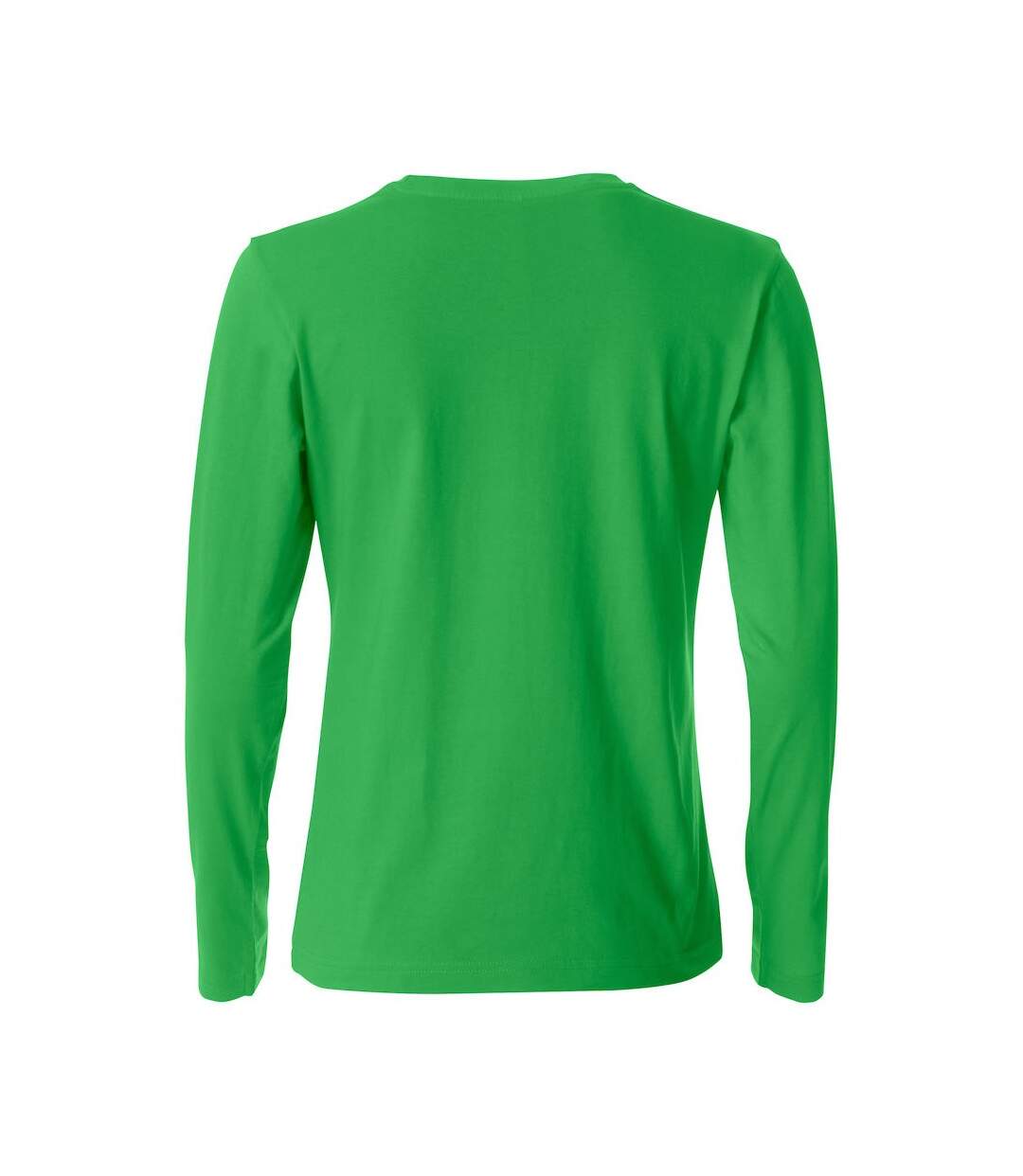 T-shirt Basic Femme Vert Pomme Clique-2