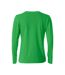 T-shirt Basic Femme Vert Pomme Clique-2