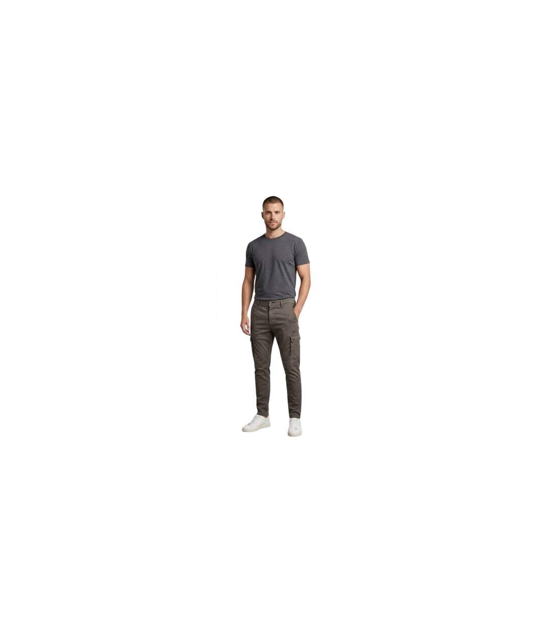 Pantalon À Poches Homme Vert Replay-1