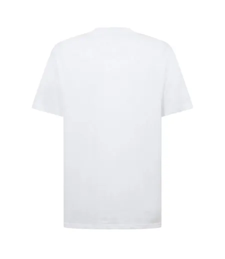 Mens Dual Logo Soft Touch Regular T-shirt White Oakley