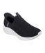 Womens/ladies Ultra Flex 3.0 Easy Win Trainers Black Skechers-1