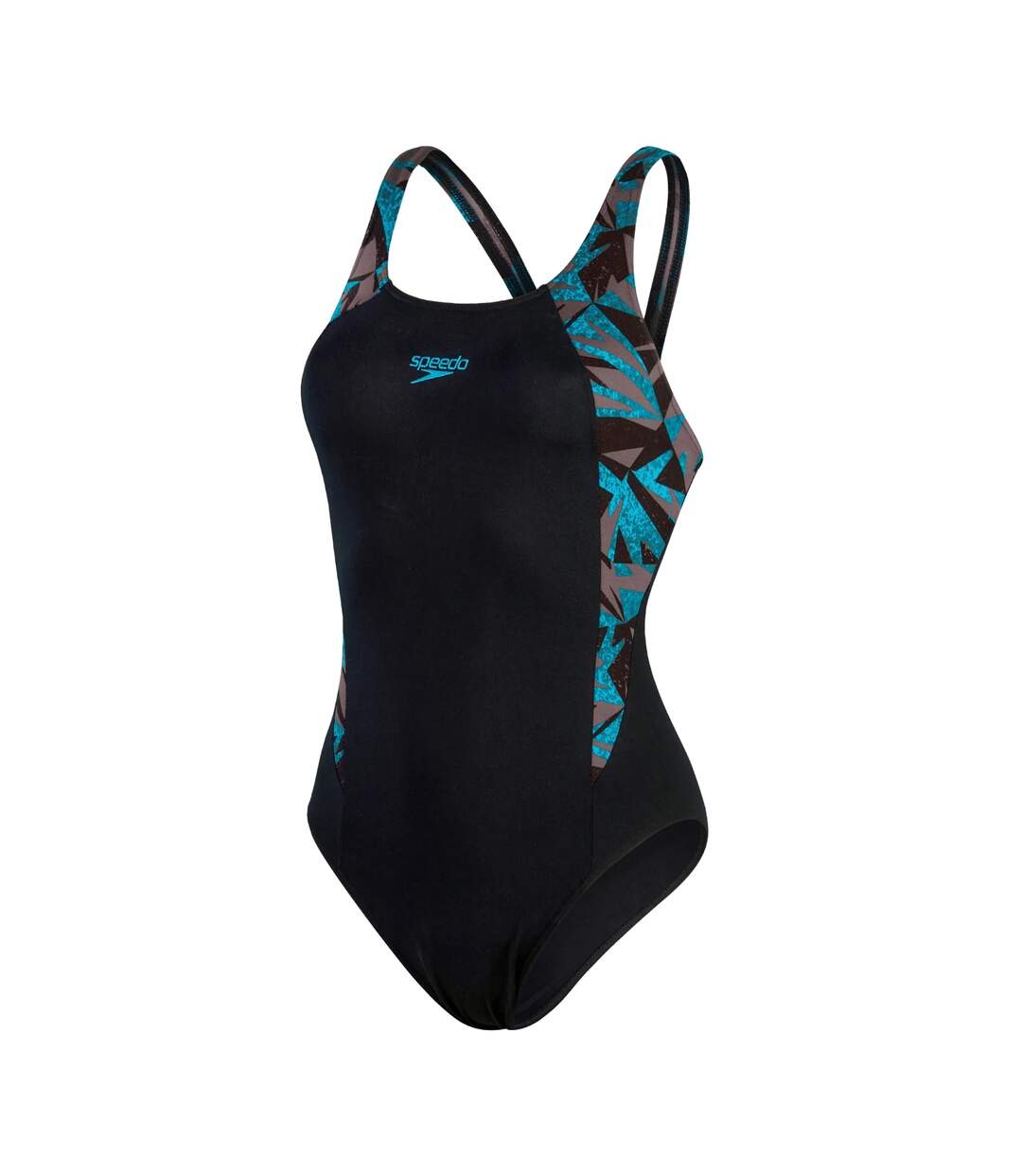 Maillot de bain hyperboom femme noir / bleu Speedo-1