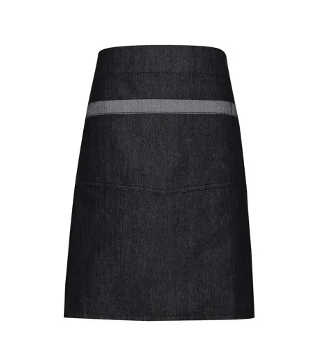 Tablier taille domain 70 cm x 50 cm denim noir Premier