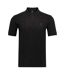 Polo Motif/style Logo Rectangulaire Passenger Homme Noir Boss-2