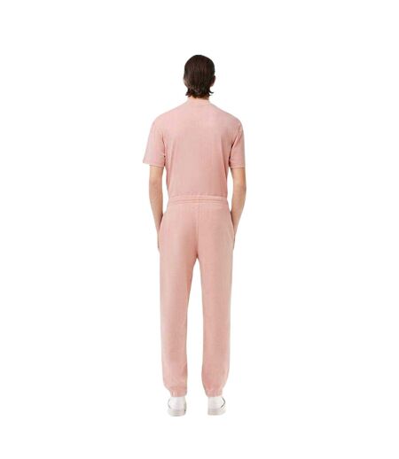 Pantalon De Survêtement Homme Rose Chiné Lacoste