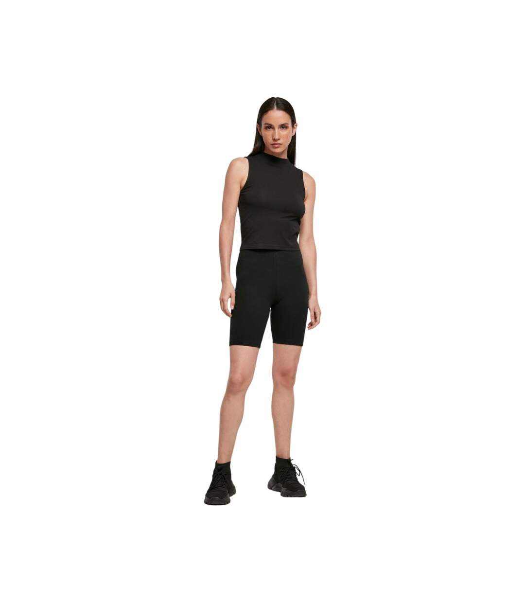 Cuissard De Cyclisme Femme Noir Build Your Brand-1