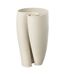 Vase Déco en Céramique Hydra 33cm Beige-1