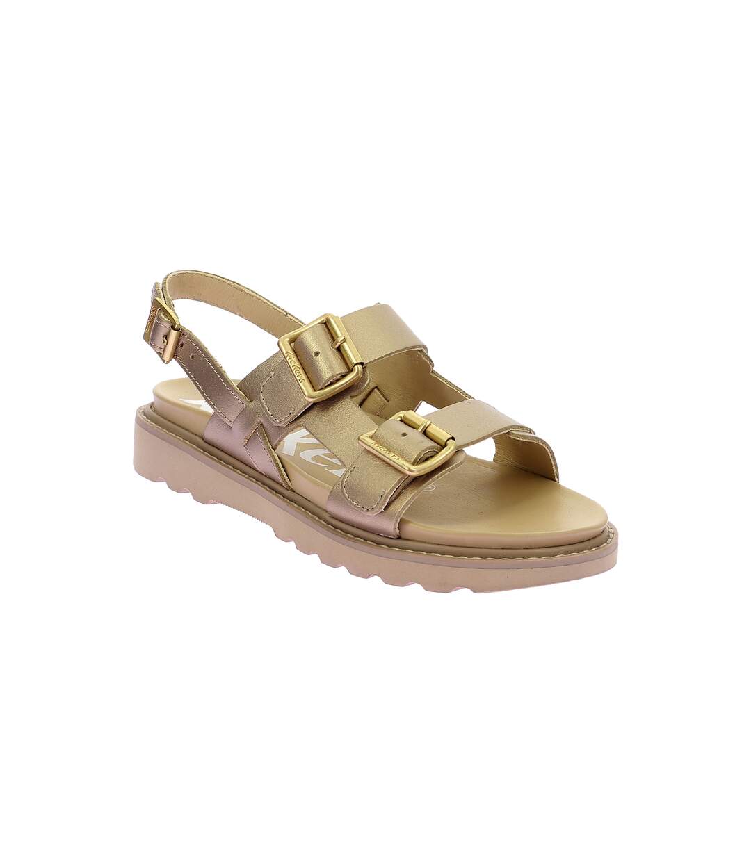 Sandales Cuir Kickers Neosummer-3