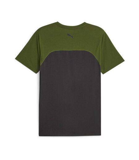 T-shirt kaki homme puma strength - l