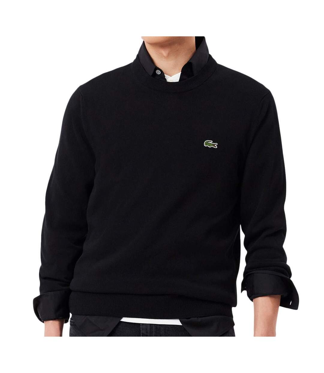 Pull Noir Homme Lacoste Pull Lacoste AH2193 - 4XL-1