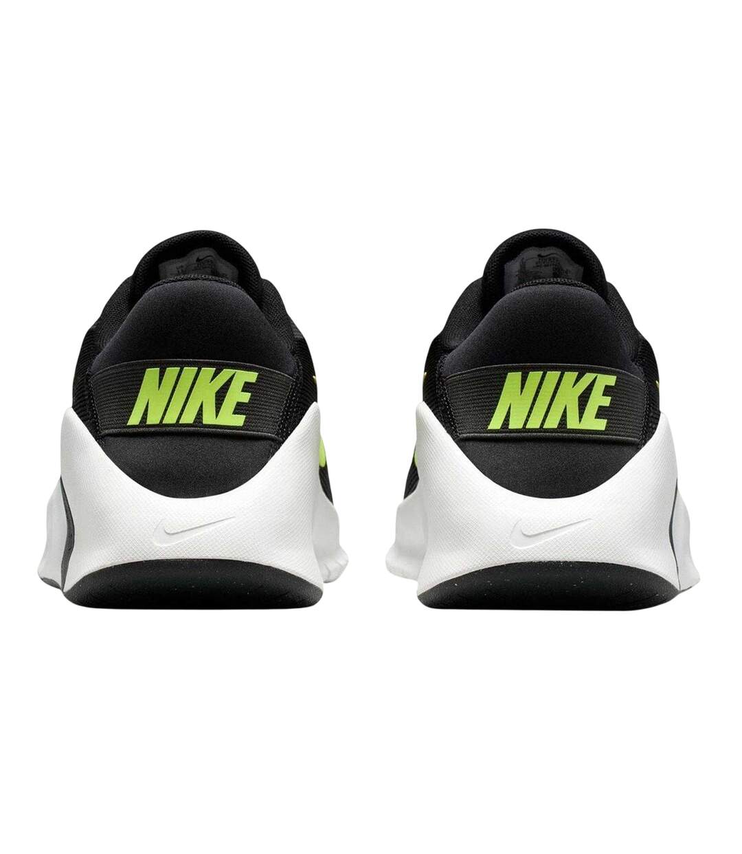 Mens Flex Trainers Black Volt Nike-2