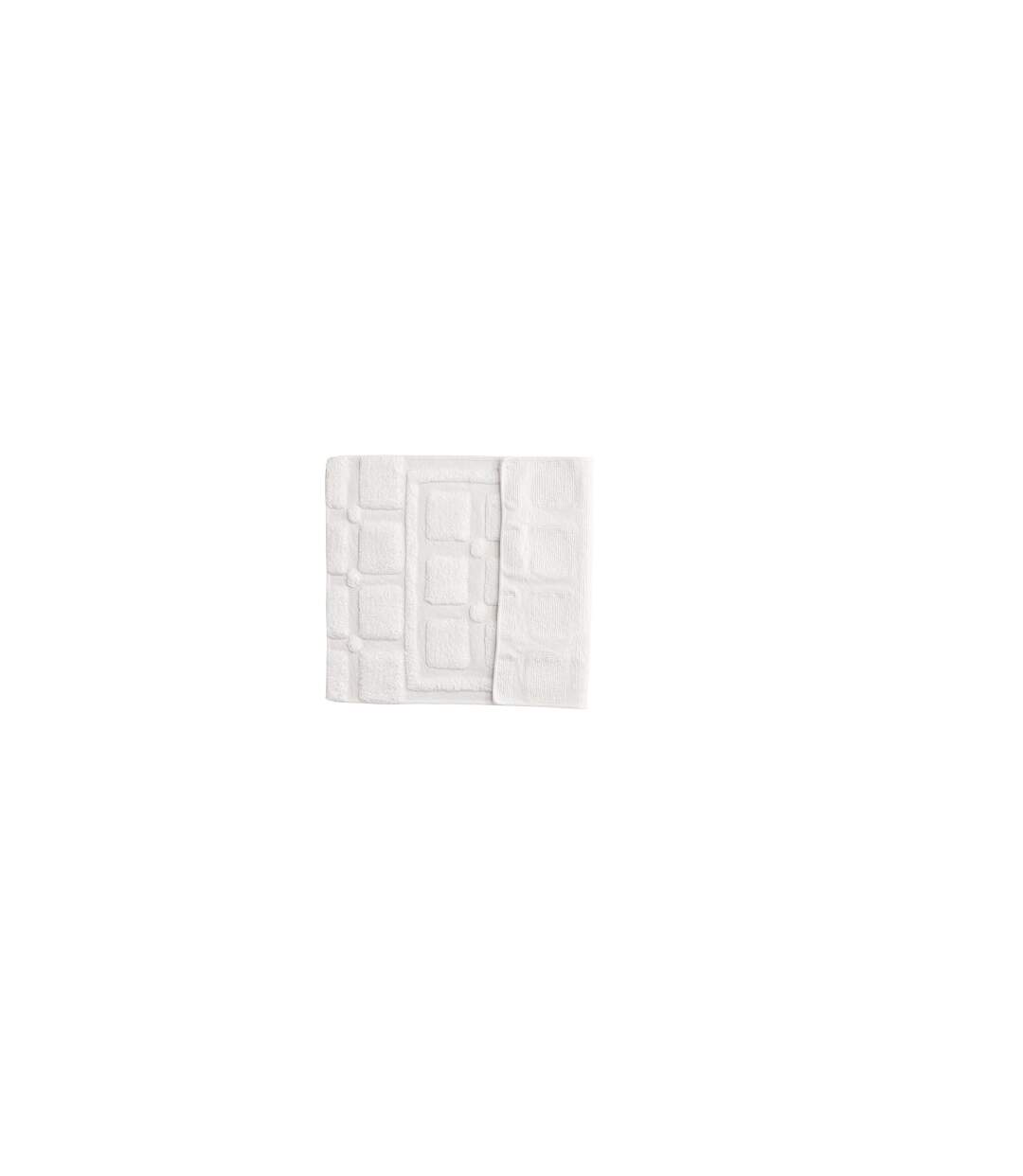 Tapis de Salle de Bain Putte 60x90cm Blanc-2