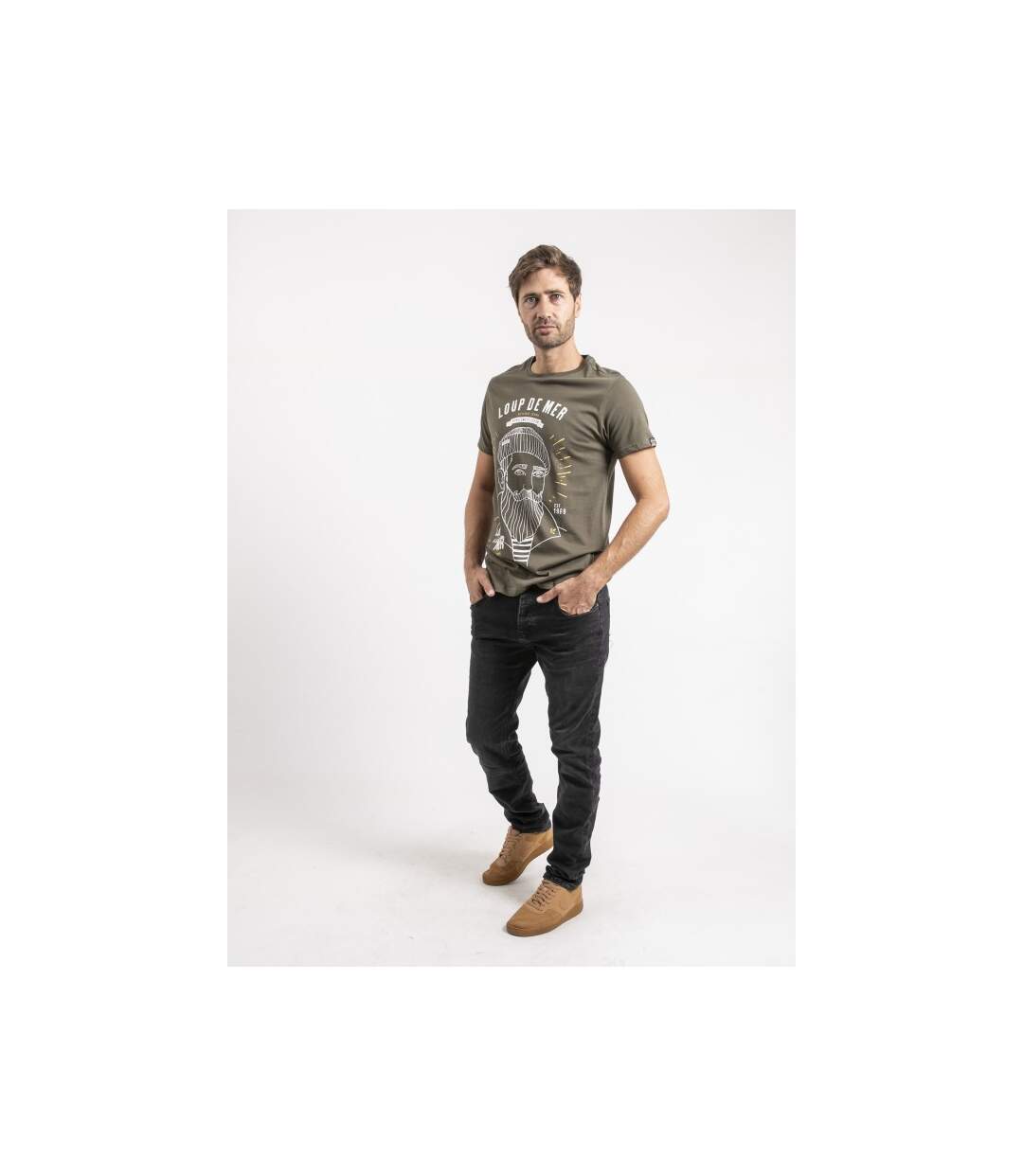 T-shirt manches courtes pur coton JEPASTEL-4