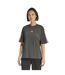 Womens/ladies Essentials 3 Stripes T-shirt Pink Adidas-2