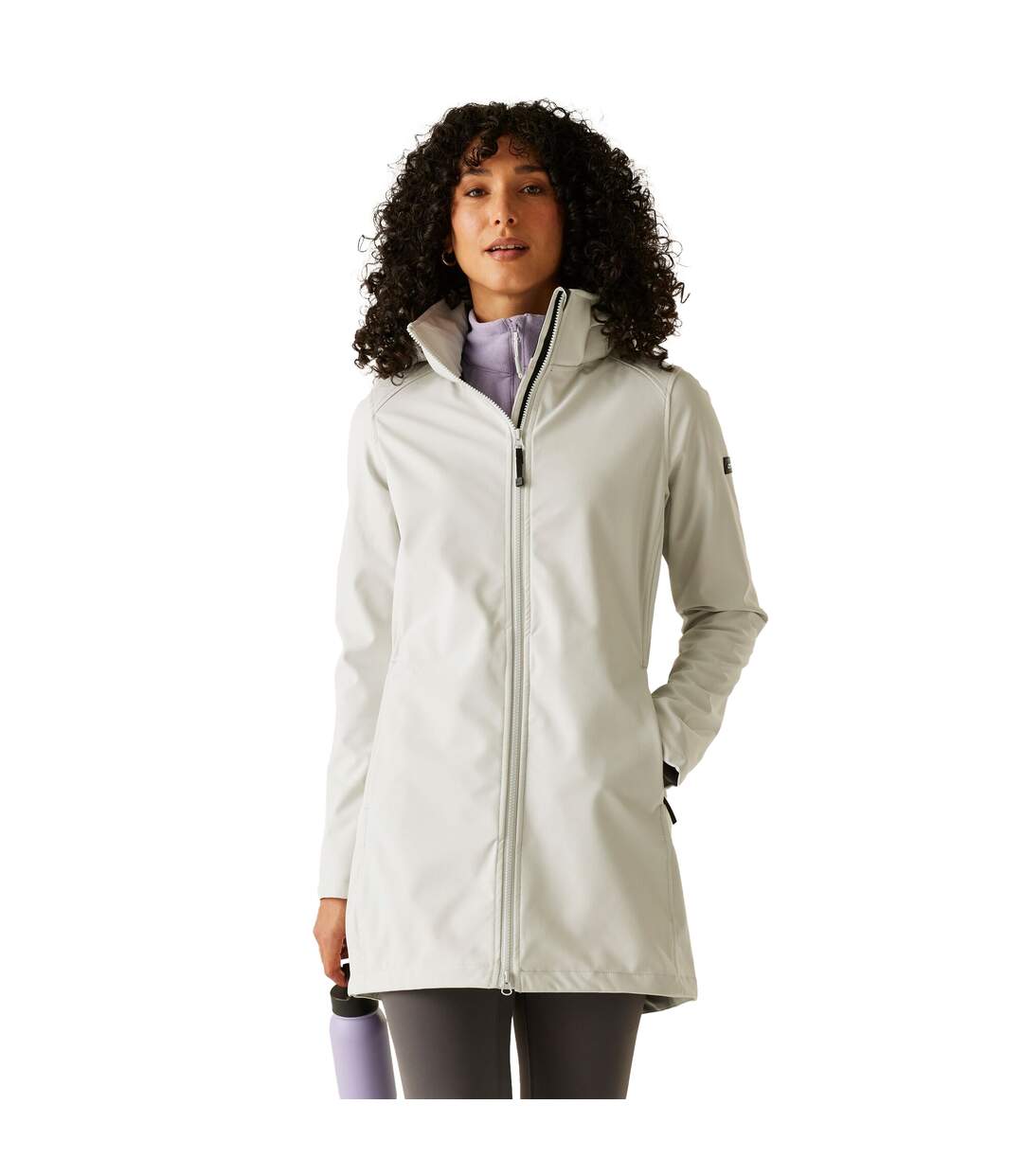 Veste Softshell Carisbrooke Femme Blanc Glycine Regatta-1