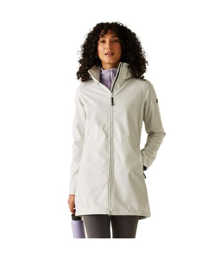 Veste Softshell Carisbrooke Femme Blanc Glycine Regatta