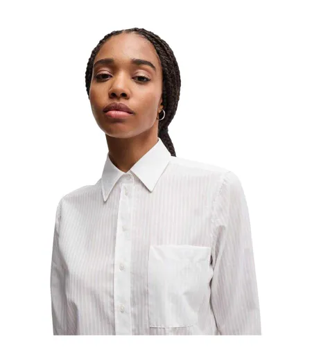 Chemise Brielle Monday Femme Blanc Boss