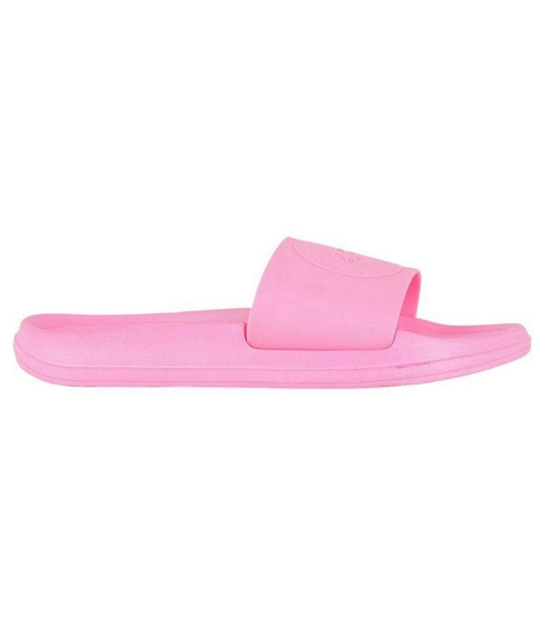 Claquettes Style Logo F045a Femme Rose 4F-3