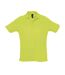 SOLS Mens Summer II Pique Short Sleeve Polo Shirt (Apple Green) - UTPC318