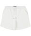 Mens Ottoman Textured Shorts White Prevu-1