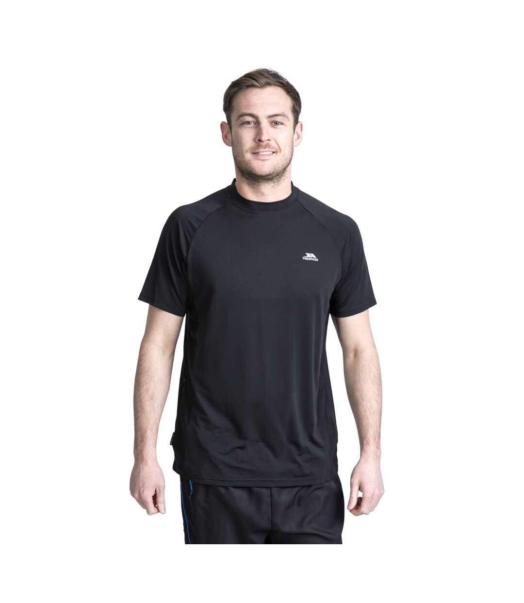 Cacama t-shirt de sport homme noir Trespass