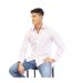 Mens Regular Long-sleeved Shirt Pink Peter Werth-1