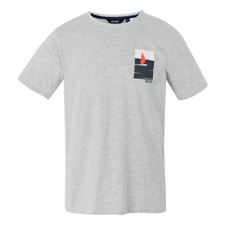 T-shirt cline homme marl gris Regatta