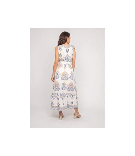 Robe sans manches motif cache-coeur ILDEMA - Dona X Lisa