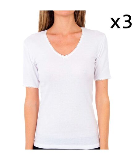 APP01BS women's short sleeve thermal T-shirt