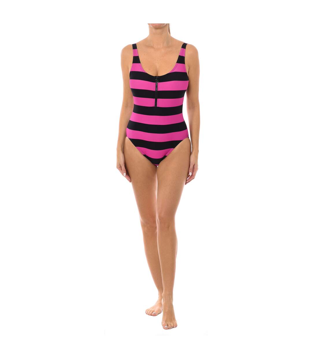 Classic style swimsuit with zipper MM4M810 women-1