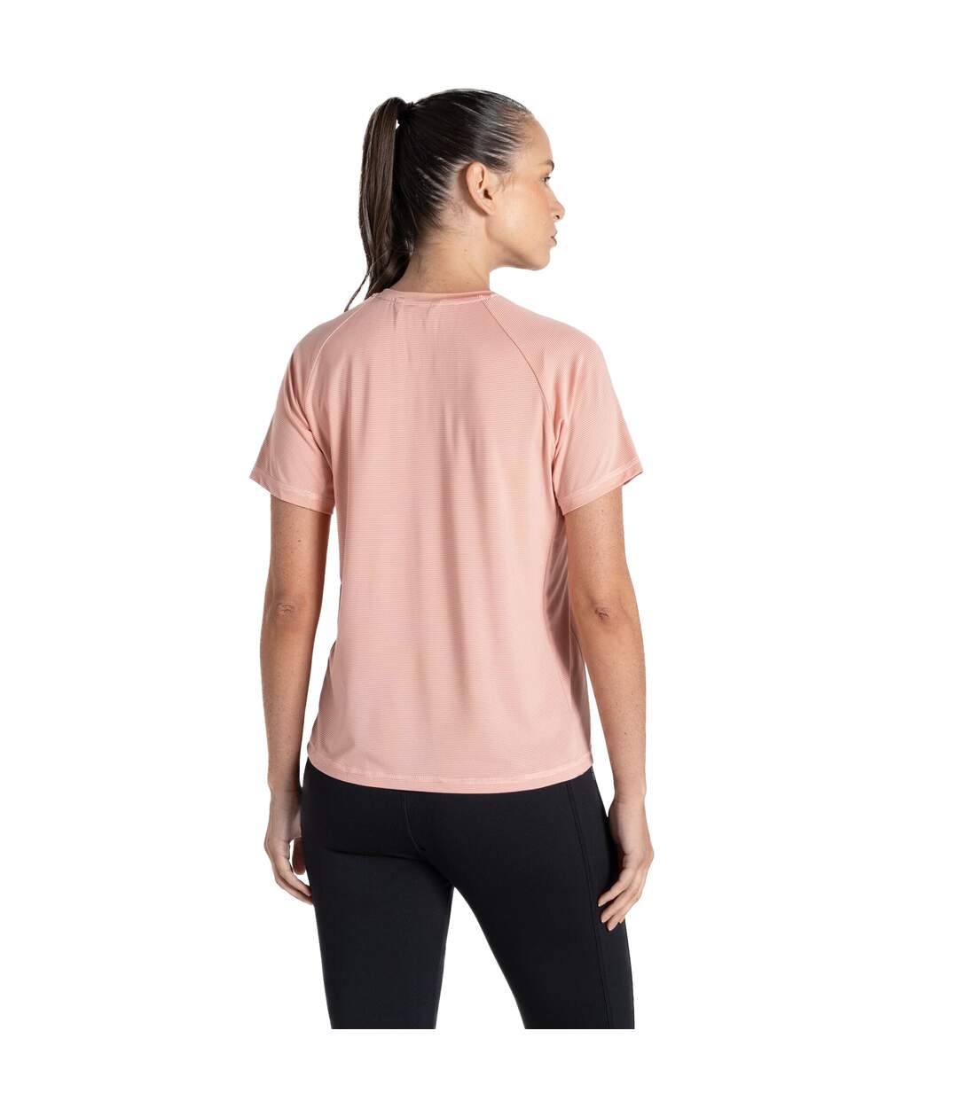 T-shirt ellie femme rose pêche Craghoppers