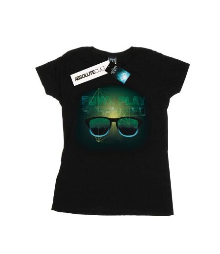 Disney Femme/Les femmes Artemis Fowl Fowl Play Suspected - T-shirt en coton (Noir) - UTBI8551