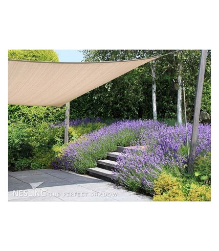 Voile d'ombrage rectangulaire 3 x 5 m Coolfit Sable