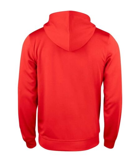 Veste À Capuche Basic Active Homme Rouge Clique