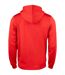 Veste À Capuche Basic Active Homme Rouge Clique-2
