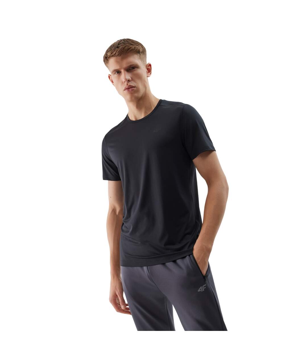 T-shirt Entraînement Homme Noir 4F-1